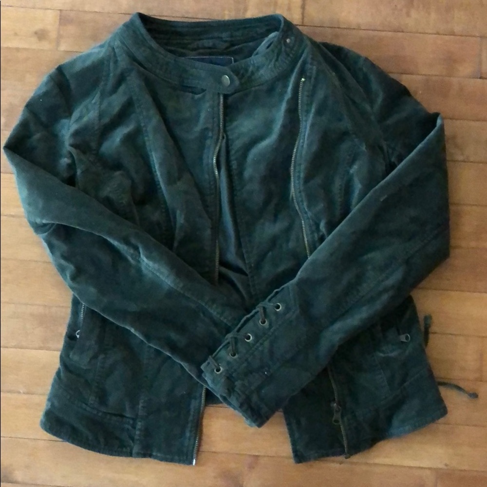 BNCI suede moto jacket